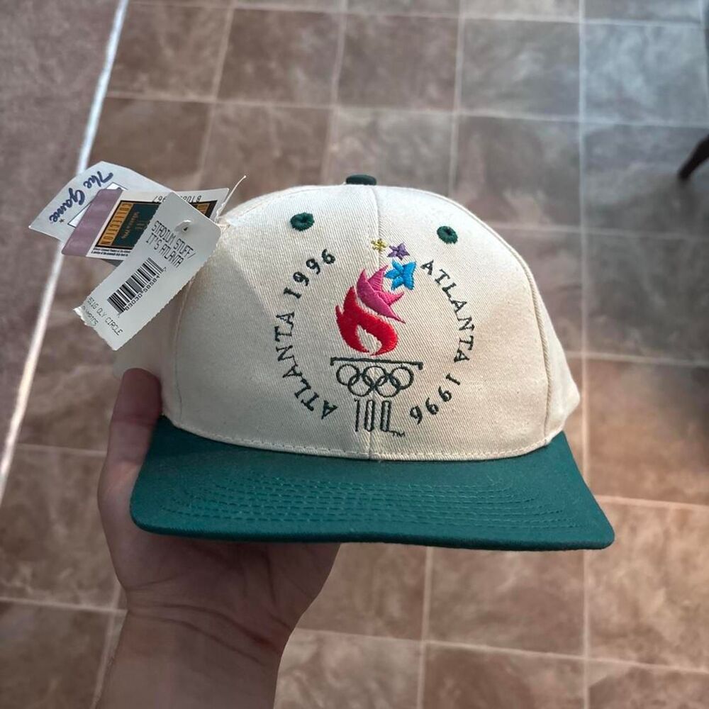 Vintage 1996 Olympics deadstock nwt SnapBack hat, no flaws!